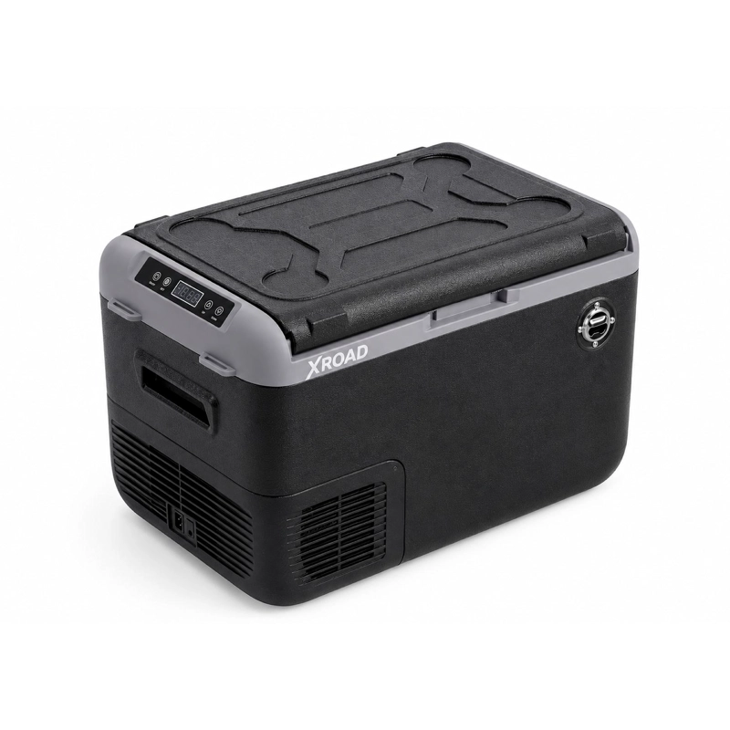 COOLER FREEZER ELE CTRICO PORTATIL 40L -20°C 12V-220V GRIS XROAD - 1