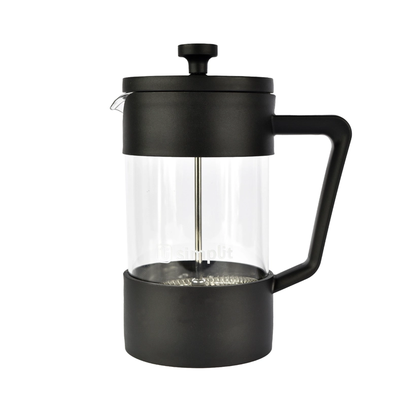 CAFETERA PRENSA FRANCESA NEGRA 600 ML SIMPLIT - 1