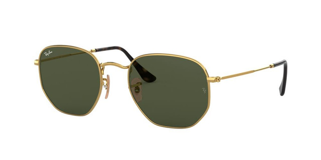 ANTEOJOS DE SOL RAY-BAN RB3548N HEXAGONAL- DORADO - 2