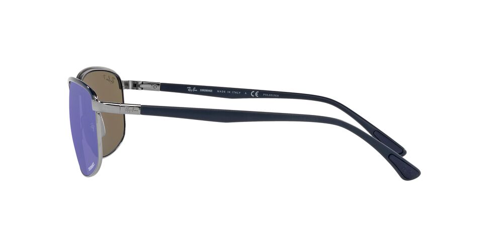 ANTEOJOS DE SOL RAY-BAN RB3671CH AZUL UNISEX - 3