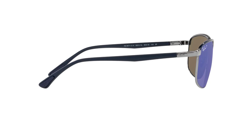 ANTEOJOS DE SOL RAY-BAN RB3671CH AZUL UNISEX - 4