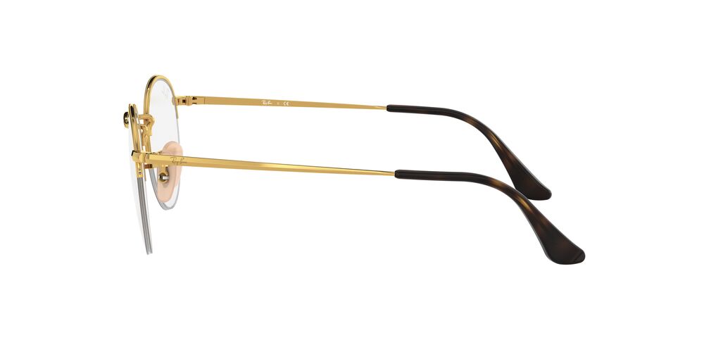 ANTEOJOS RAY-BAN ÓPTICOS RX3947V ROUND GAZE DORADO UNISEX - 3