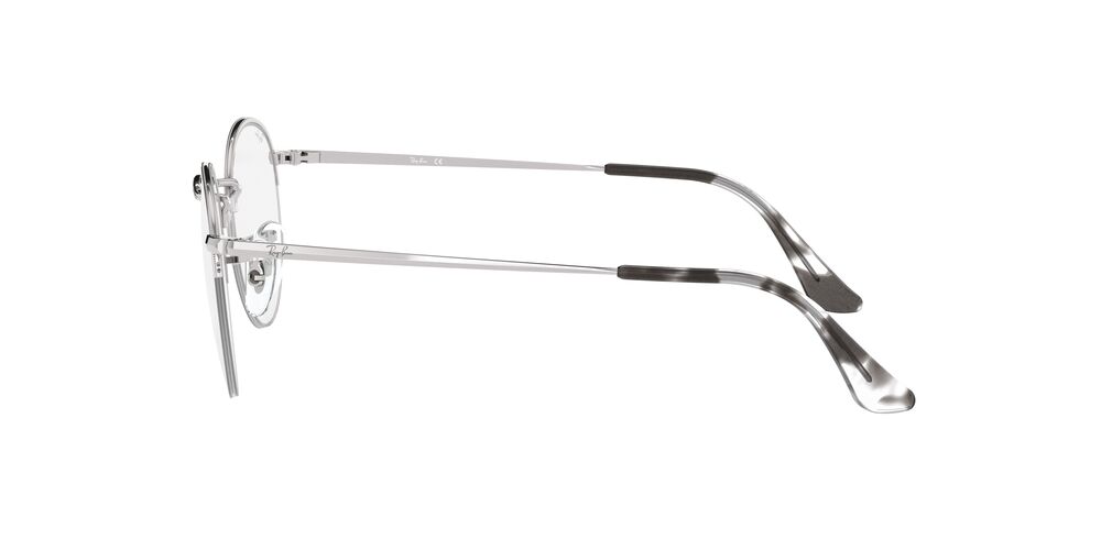 ANTEOJOS RAY-BAN ÓPTICOS RX3947V ROUND GAZE PLATEADO UNISEX - 3