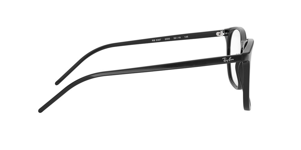 ANTEOJOS RAY-BAN ÓPTICOS RX5387 NEGRO UNISEX - 4