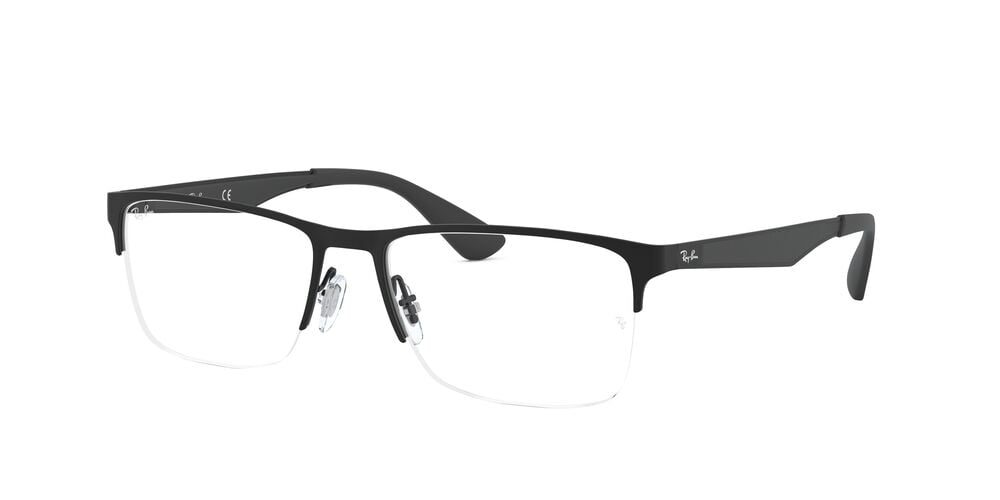 ANTEOJOS RAY-BAN ÓPTICOS RX6335 NEGRO UNISEX - 2