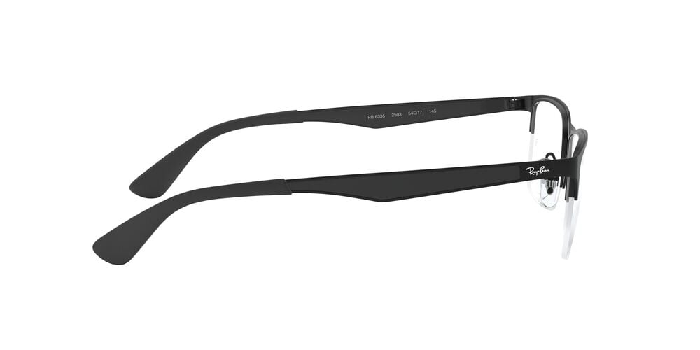 ANTEOJOS RAY-BAN ÓPTICOS RX6335 NEGRO UNISEX - 4