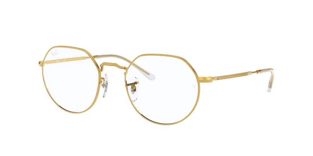 ANTEOJOS RAY-BAN ÓPTICOS RX6465 JACK DORADO UNISEX - 2
