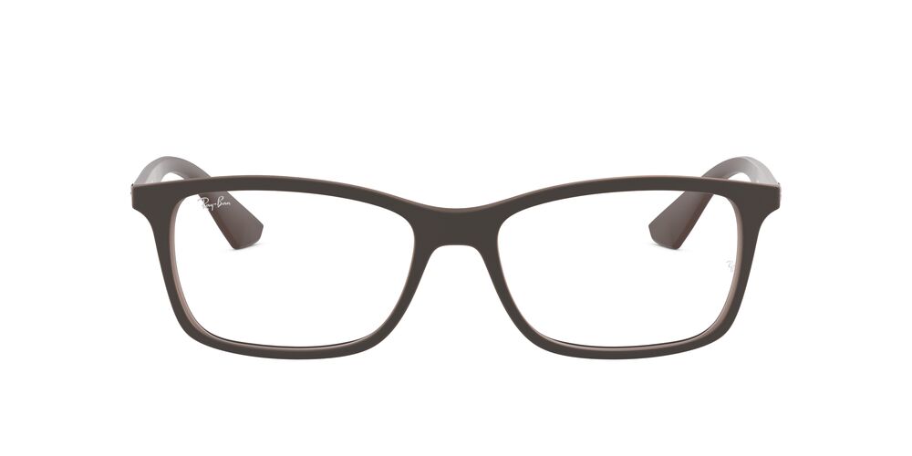 ANTEOJOS RAY-BAN ÓPTICOS RX7047 CAFÉ UNISEX - 1
