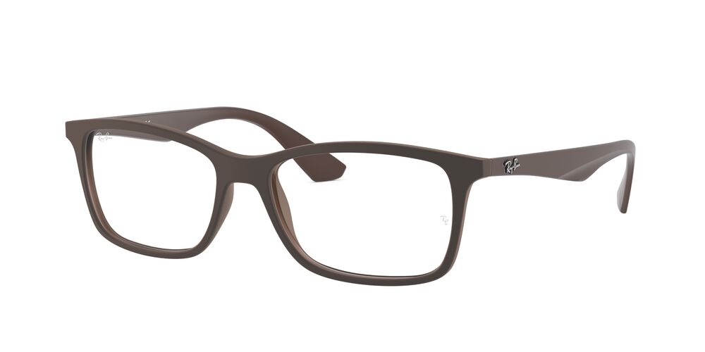 ANTEOJOS RAY-BAN ÓPTICOS RX7047 CAFÉ UNISEX - 2
