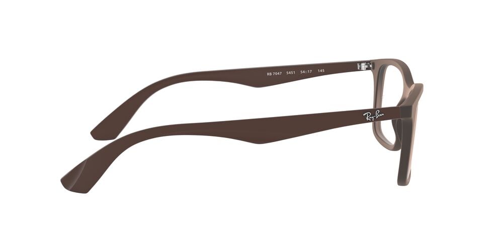 ANTEOJOS RAY-BAN ÓPTICOS RX7047 CAFÉ UNISEX - 4