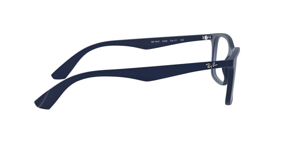 ANTEOJOS RAY-BAN ÓPTICOS RX7047 AZUL UNISEX - 4