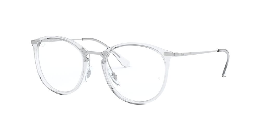 ANTEOJOS RAY-BAN ÓPTICOS RX7140 PLATEADO MUJER - 2