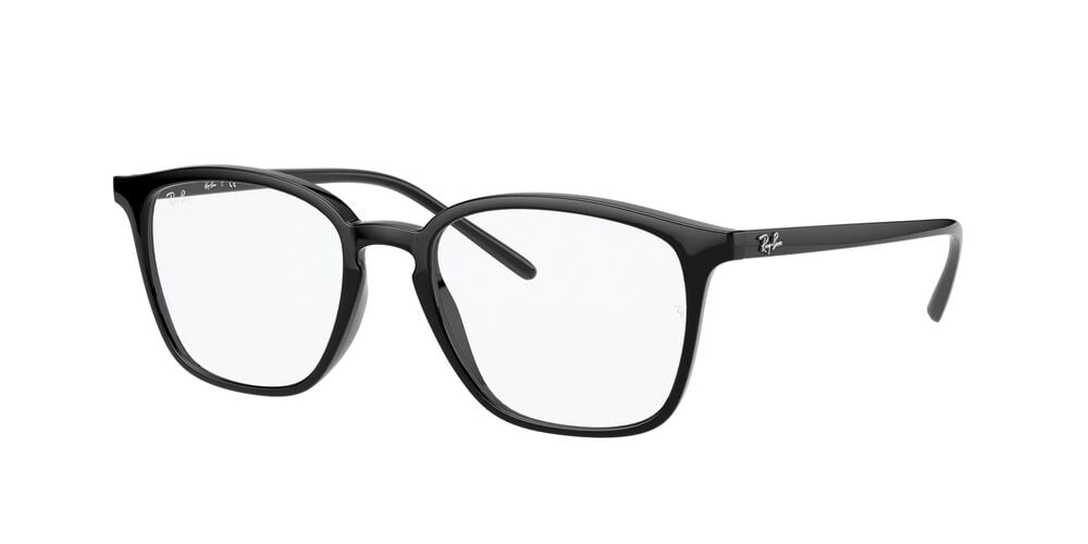 ANTEOJOS RAY-BAN ÓPTICOS RX7185 NEGRO UNISEX - 2