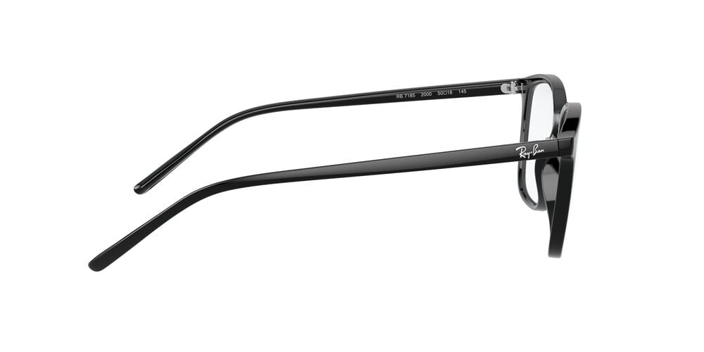 ANTEOJOS RAY-BAN ÓPTICOS RX7185 NEGRO UNISEX - 4