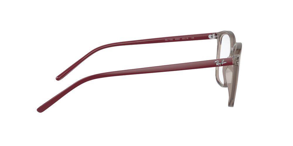 ANTEOJOS RAY-BAN ÓPTICOS RX7185 BURDEO UNISEX - 4