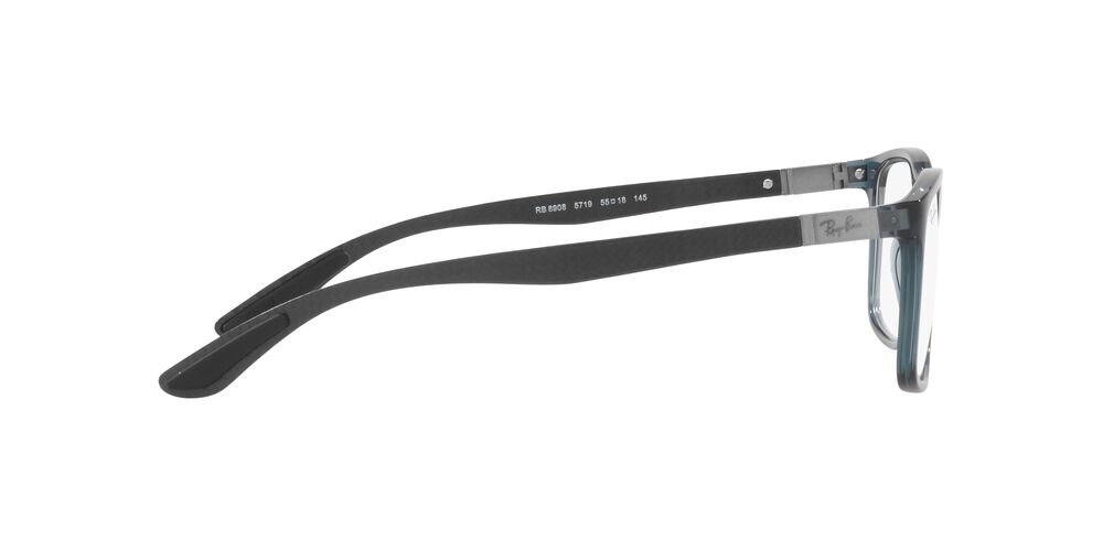 ANTEOJOS RAY-BAN ÓPTICOS RX8908 AZUL UNISEX - 4