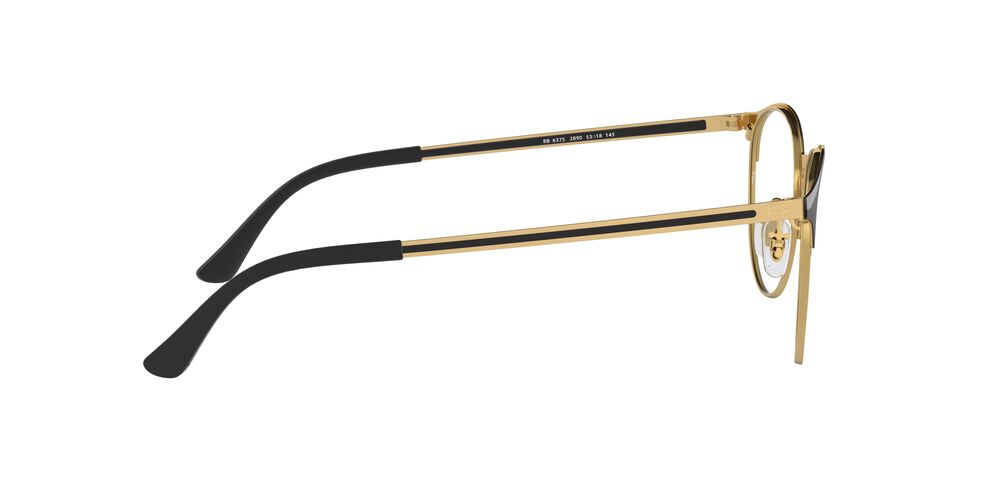 ANTEOJOS RAY-BAN ÓPTICOS RX6375 NEGRO UNISEX - 4
