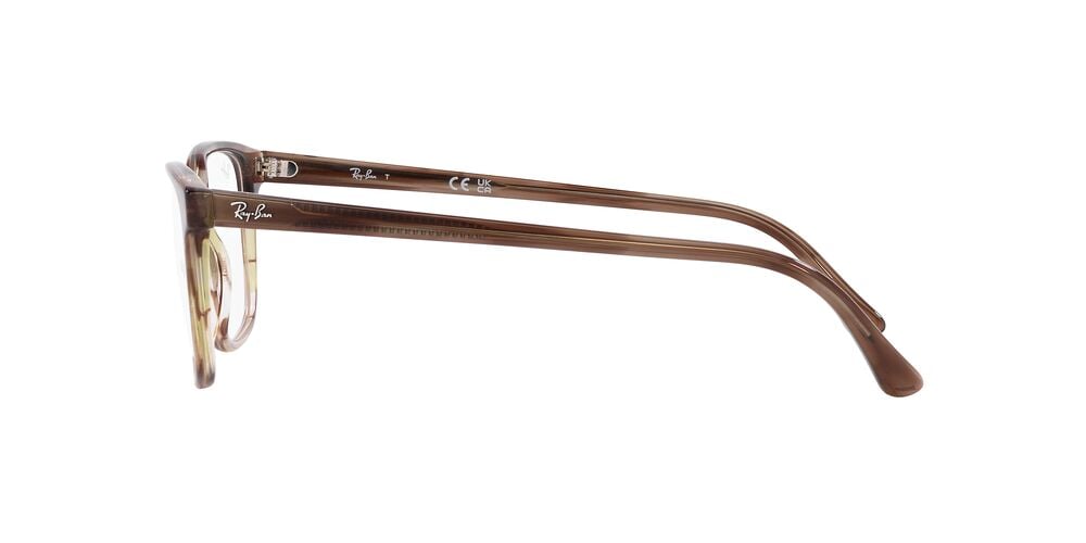 ANTEOJOS RAY-BAN ÓPTICOS RX5418 CAFÉ UNISEX - 3