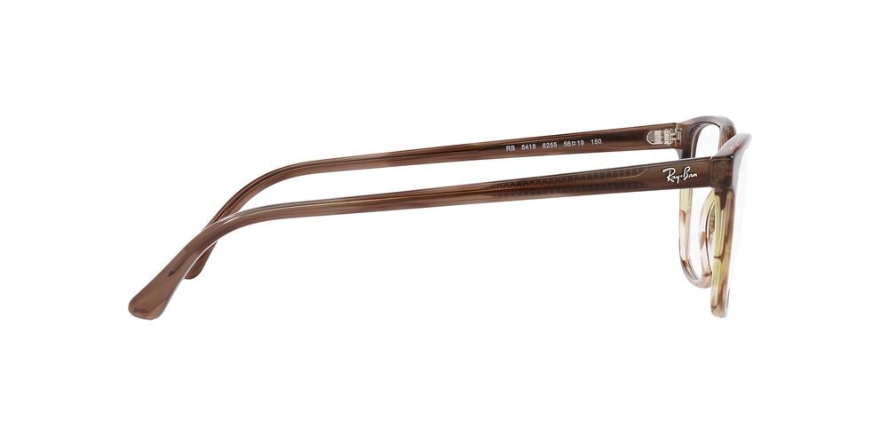 ANTEOJOS RAY-BAN ÓPTICOS RX5418 CAFÉ UNISEX - 4