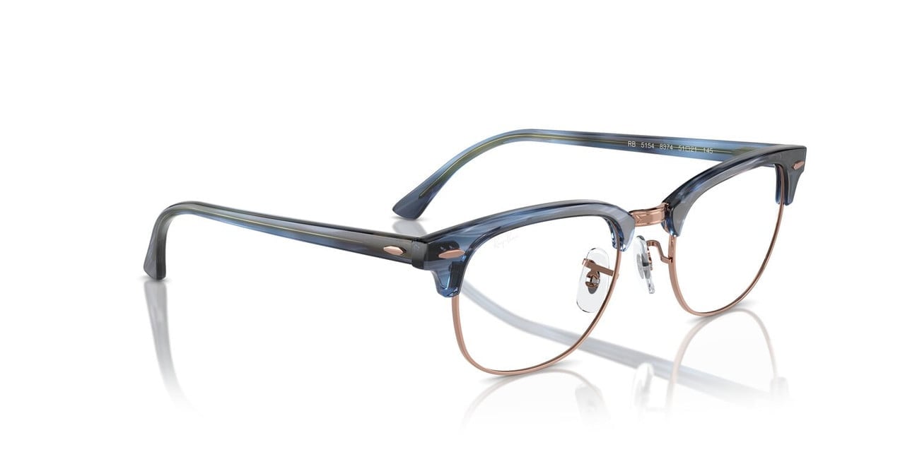 ANTEOJOS RAY-BAN ÓPTICOS RX5154 CLUBMASTER AZUL UNISEX - 1