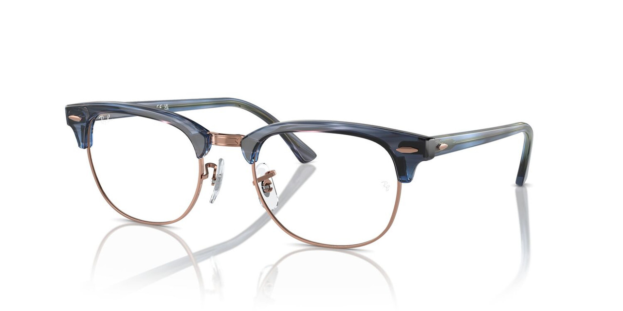 ANTEOJOS RAY-BAN ÓPTICOS RX5154 CLUBMASTER AZUL UNISEX - 6