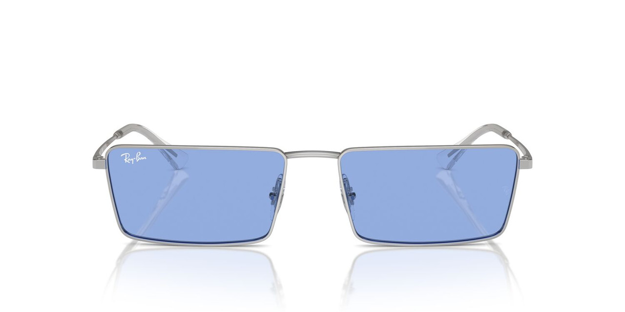 ANTEOJOS SOL RAY-BAN RB3741 EMY PLATEADO UNISEX - 4