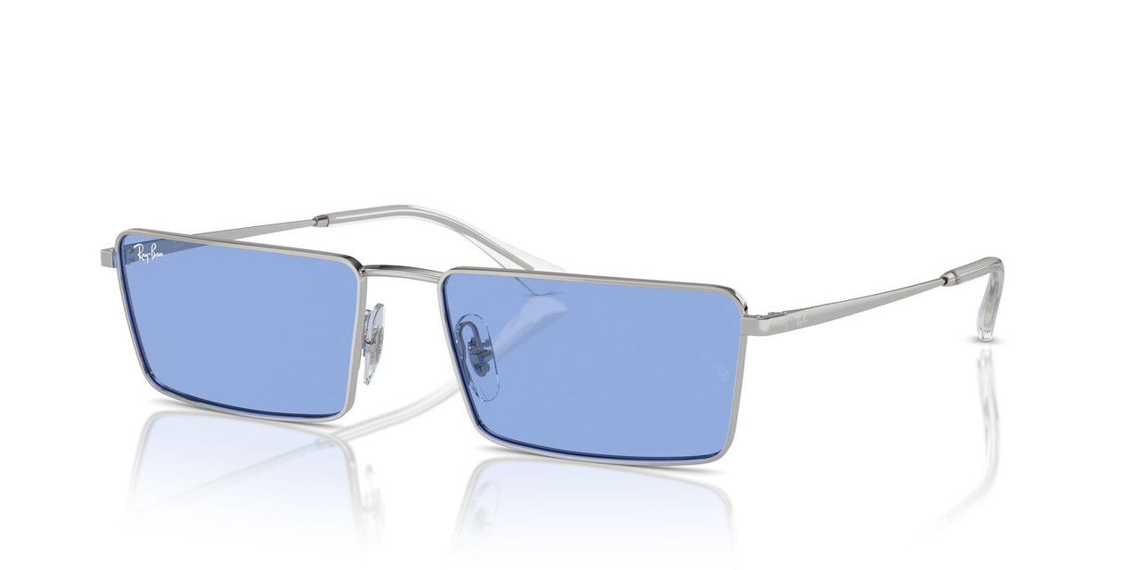 ANTEOJOS SOL RAY-BAN RB3741 EMY PLATEADO UNISEX - 6
