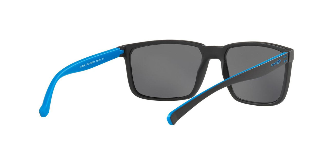 ANTEOJOS SOL ARNETTE AN4251 STRIPE NEGRO HOMBRE - 5