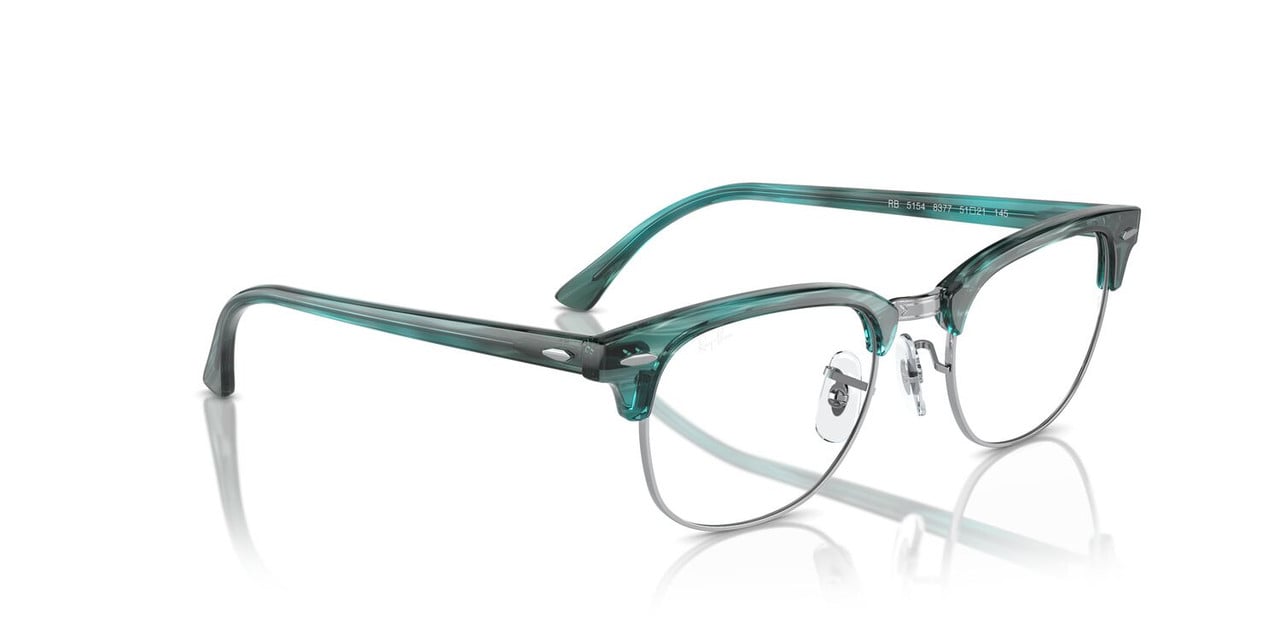 ANTEOJOS RAY-BAN ÓPTICOS RX5154 CLUBMASTER VERDE UNISEX - 1