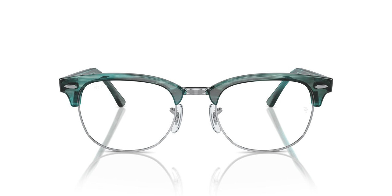 ANTEOJOS RAY-BAN ÓPTICOS RX5154 CLUBMASTER VERDE UNISEX - 4