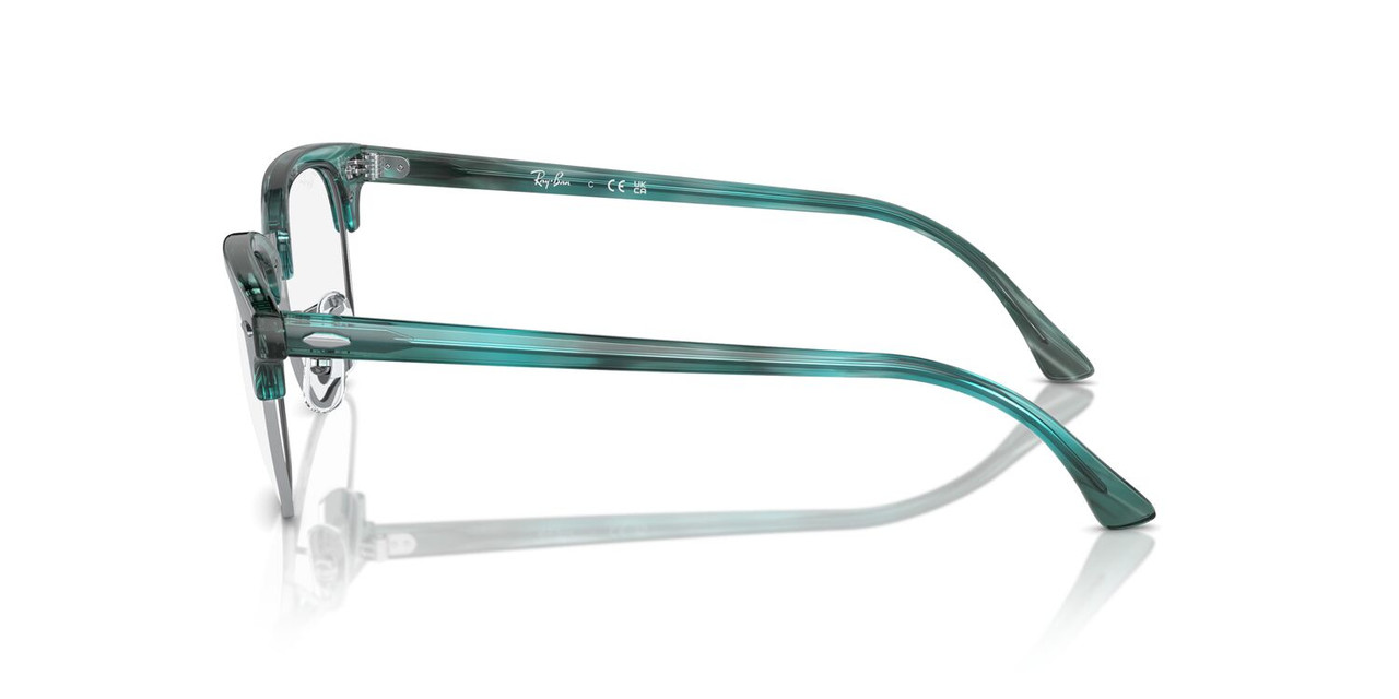 ANTEOJOS RAY-BAN ÓPTICOS RX5154 CLUBMASTER VERDE UNISEX - 5