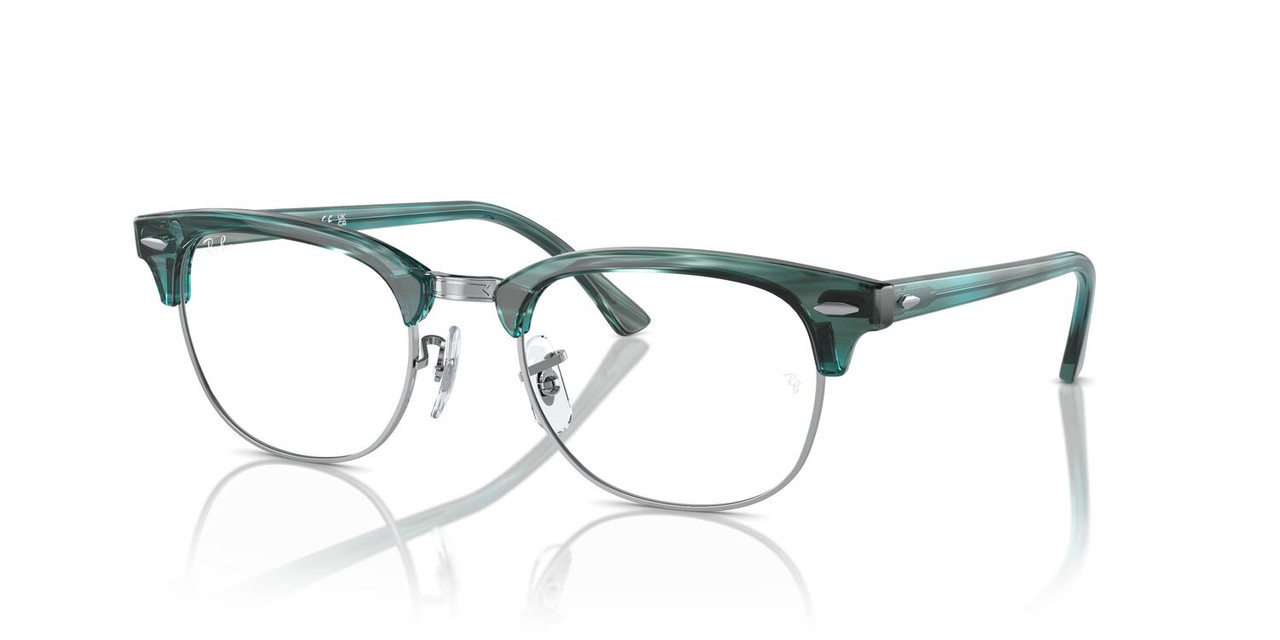 ANTEOJOS RAY-BAN ÓPTICOS RX5154 CLUBMASTER VERDE UNISEX - 6