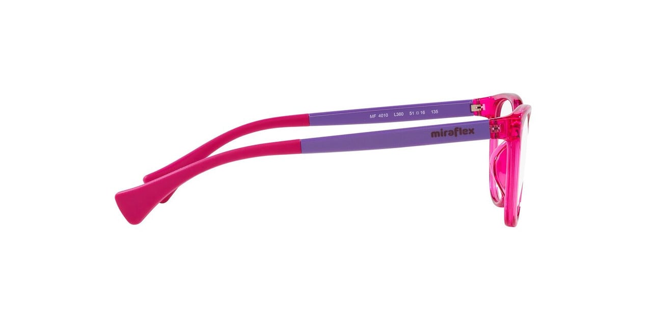 ANTEOJOS MIRAFLEX ÓPTICOS MF4010 ROSA MUJER - 6