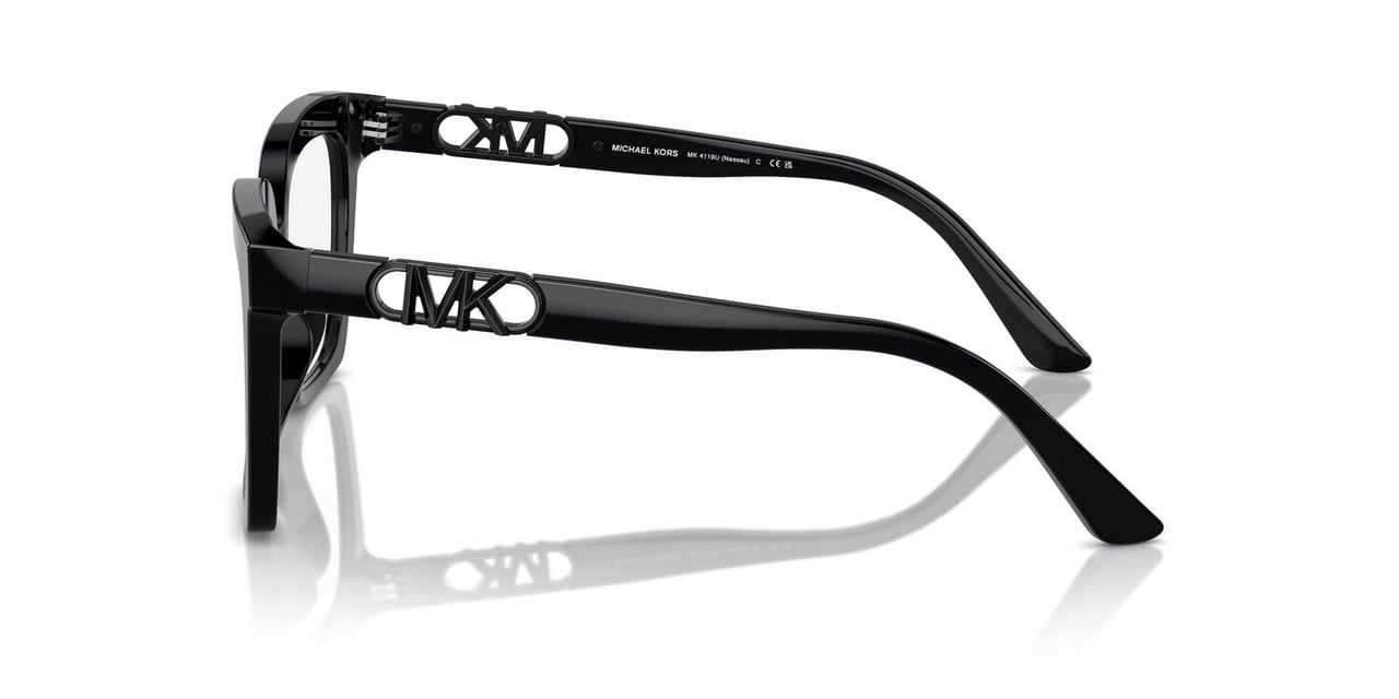 ANTEOJOS MICHAEL KORS ÓPTICOS MK4119U NASSAU NEGRO MUJER - 3