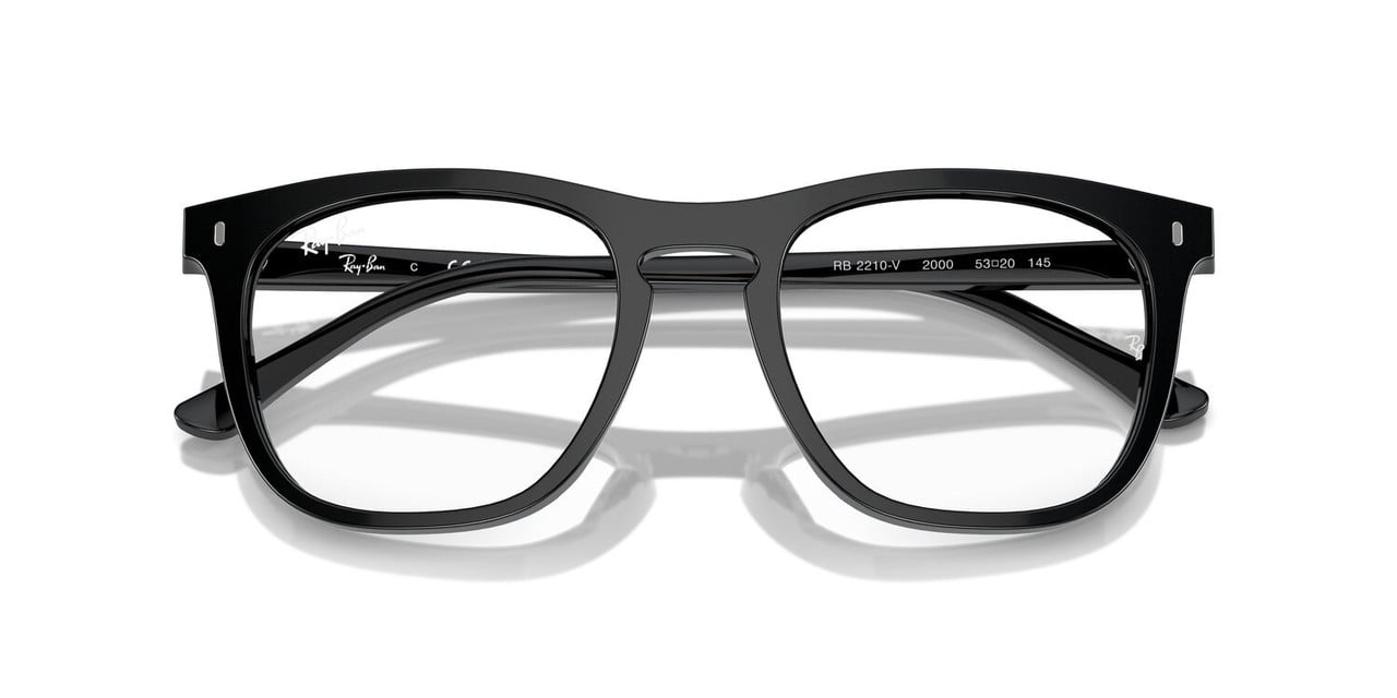 ANTEOJOS ÓPTICOS RAY-BAN RX2210V NEGRO UNISEX - 5