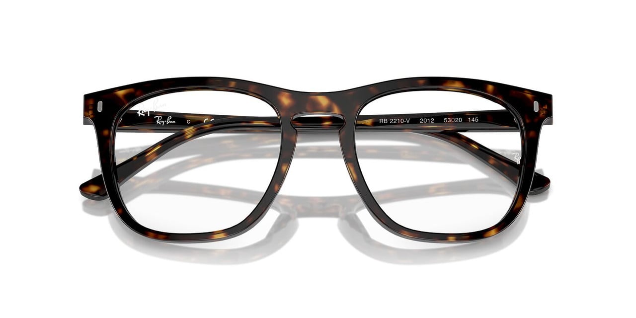 ANTEOJOS RAY-BAN ÓPTICOS RX2210V HAVANA UNISEX - 5