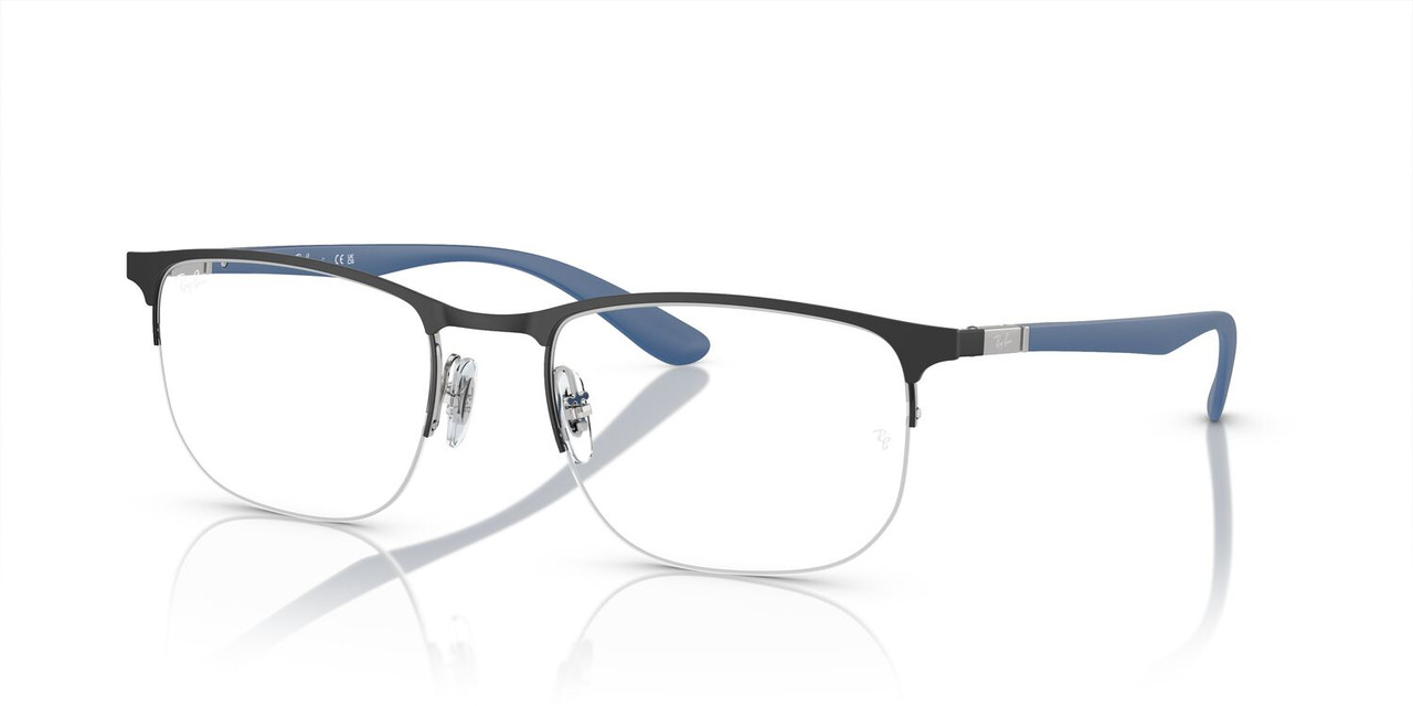 ANTEOJOS RAY-BAN ÓPTICOS RX6513 NEGRO UNISEX - 2