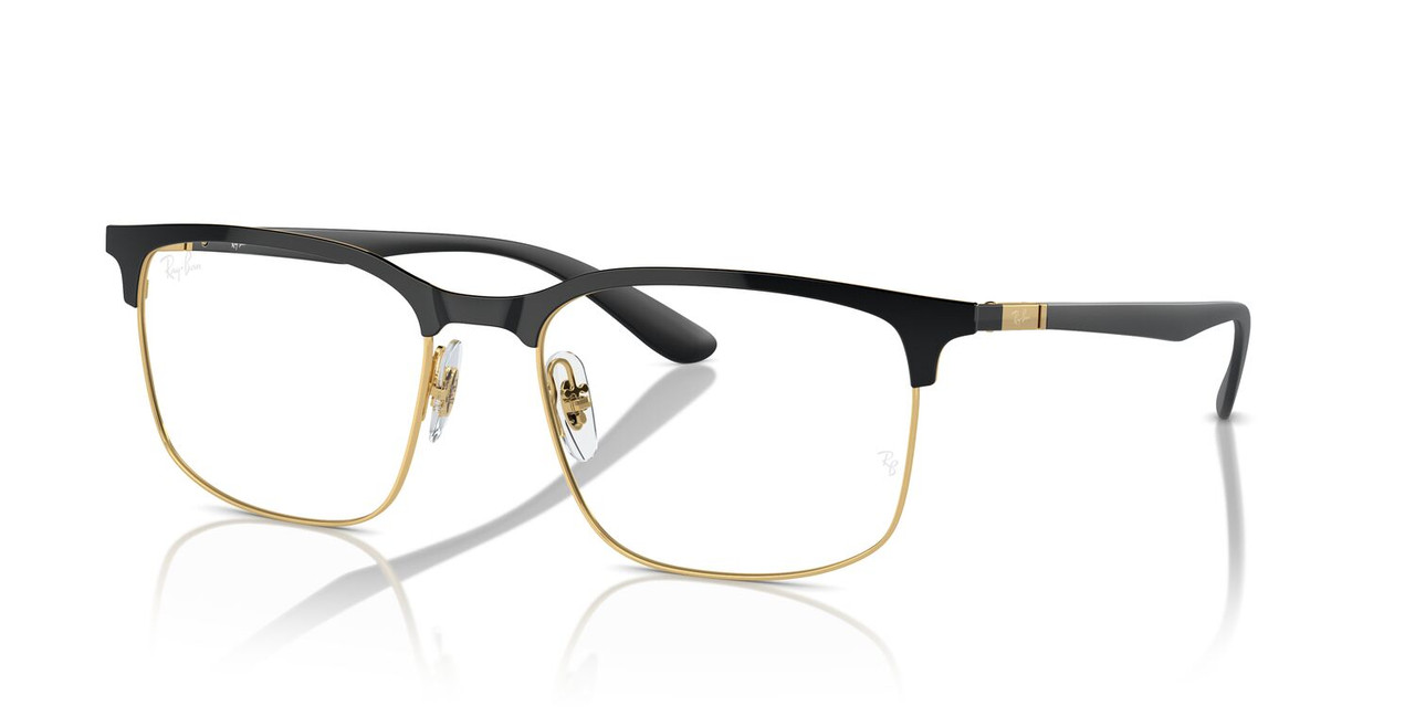 ANTEOJOS RAY-BAN ÓPTICOS RX6518 NEGRO UNISEX - 2