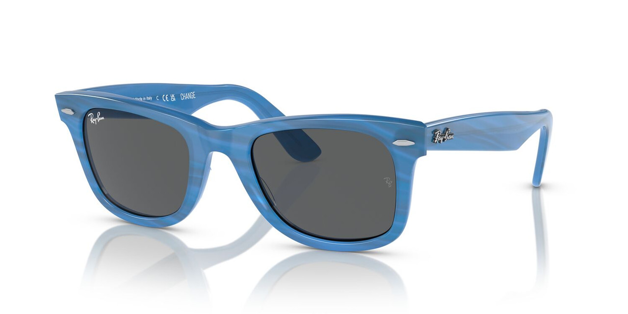 ANTEOJOS SOL RAY-BAN RB2140 WAYFARER AZUL UNISEX - 2