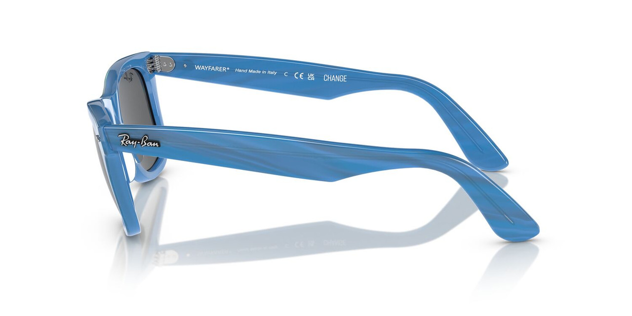 ANTEOJOS SOL RAY-BAN RB2140 WAYFARER AZUL UNISEX - 3