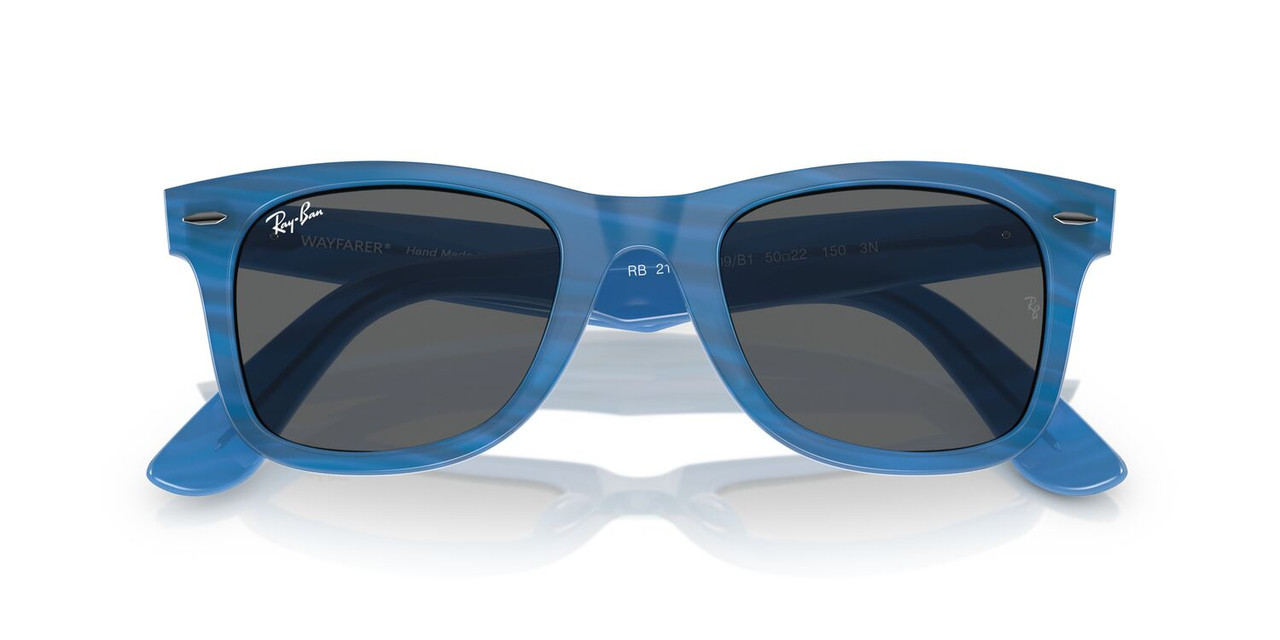 ANTEOJOS SOL RAY-BAN RB2140 WAYFARER AZUL UNISEX - 5
