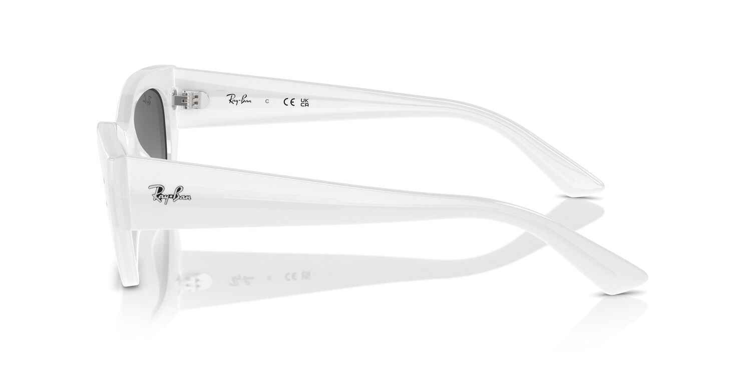 ANTEOJOS SOL RAY-BAN RB4430 ZENA BLANCO UNISEX - 3
