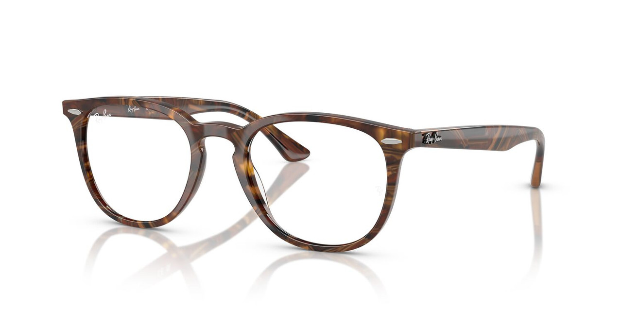 ANTEOJOS ÓPTICOS RAY-BAN RX7159 CAFÉ UNISEX - 2