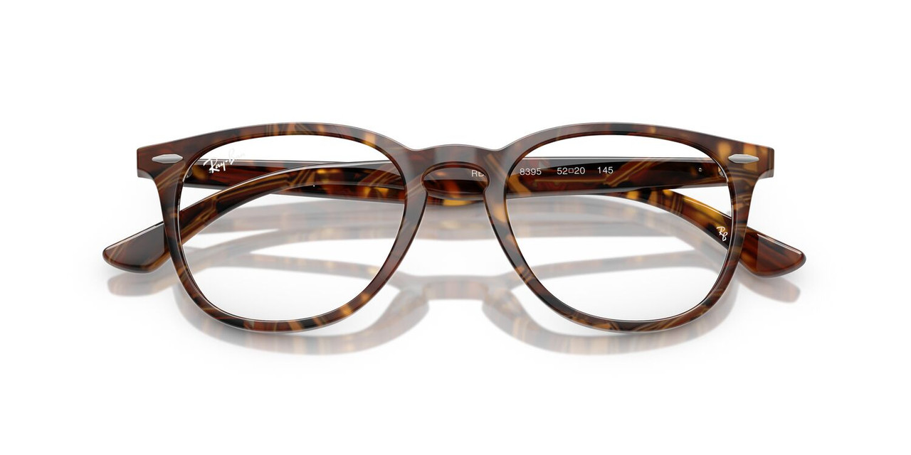 ANTEOJOS ÓPTICOS RAY-BAN RX7159 CAFÉ UNISEX - 5