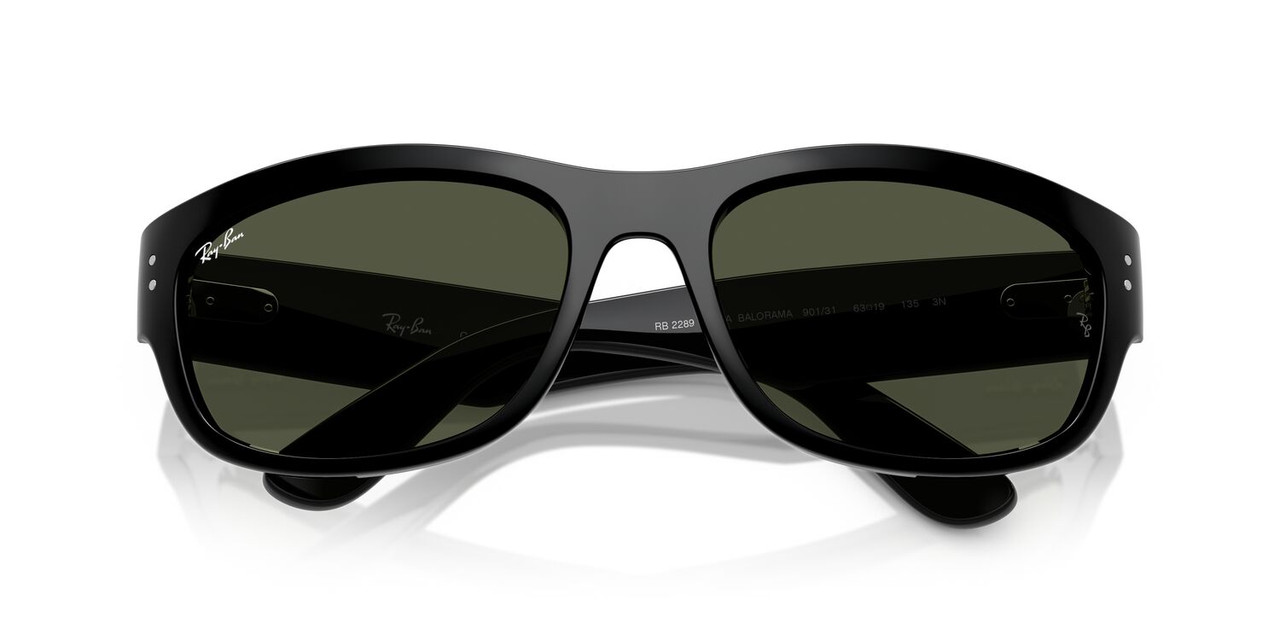 ANTEOJOS DE SOL RAY-BAN RB2289 MEGA BALORAMA NEGRO UNISEX - 5
