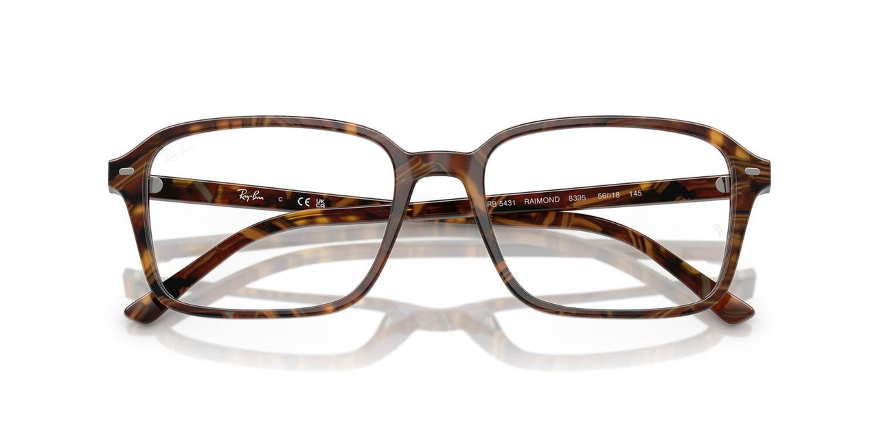 ANTEOJOS ÓPTICOS RAY-BAN RX5431 RAIMOND CAFÉ UNISEX - 5