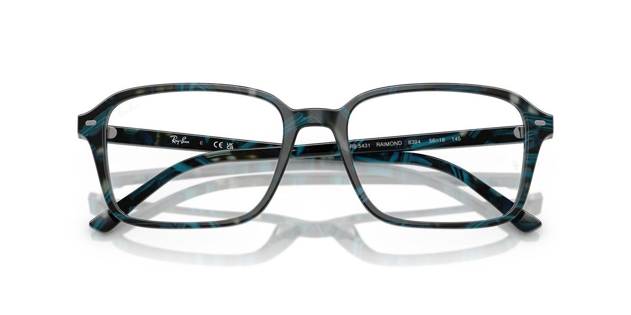 ANTEOJOS ÓPTICOS RAY-BAN RX5431 RAIMOND AZUL UNISEX - 5