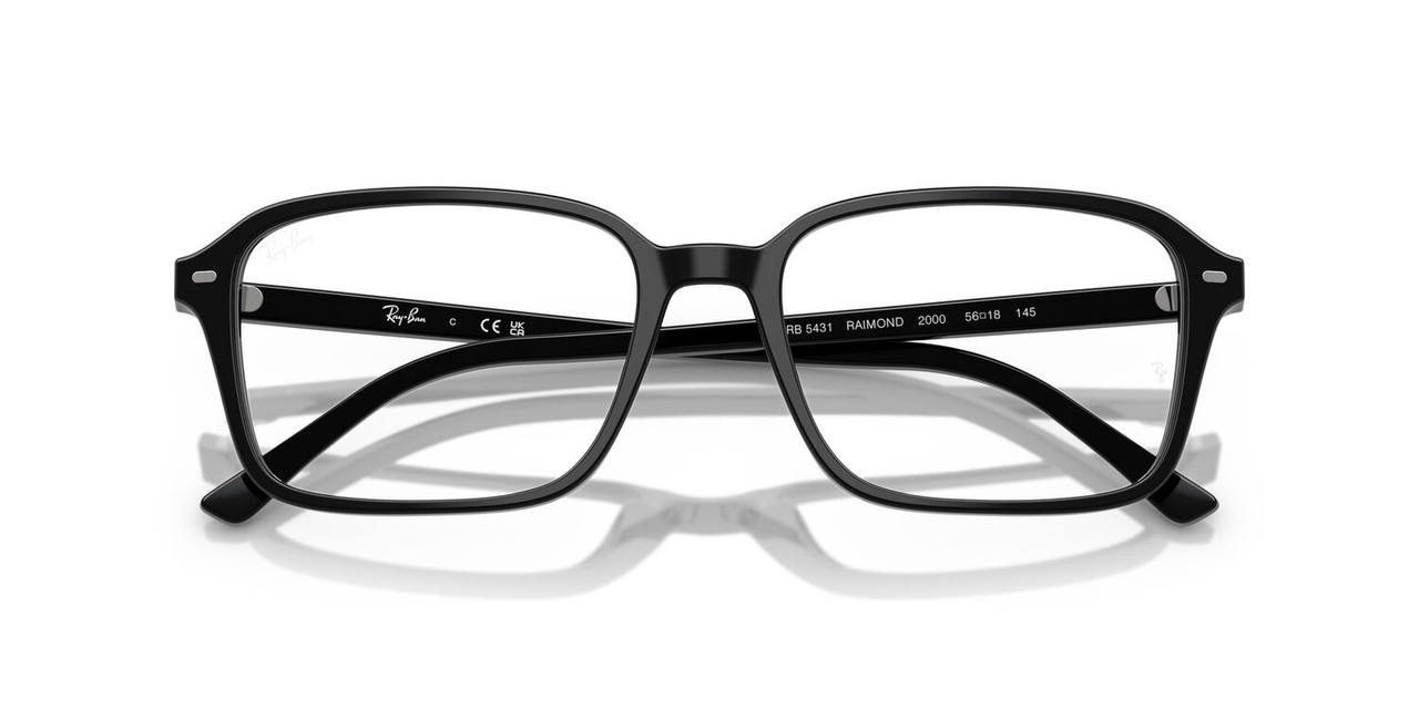 ANTEOJOS ÓPTICOS RAY-BAN RX5431 RAIMOND NEGRO UNISEX - 5