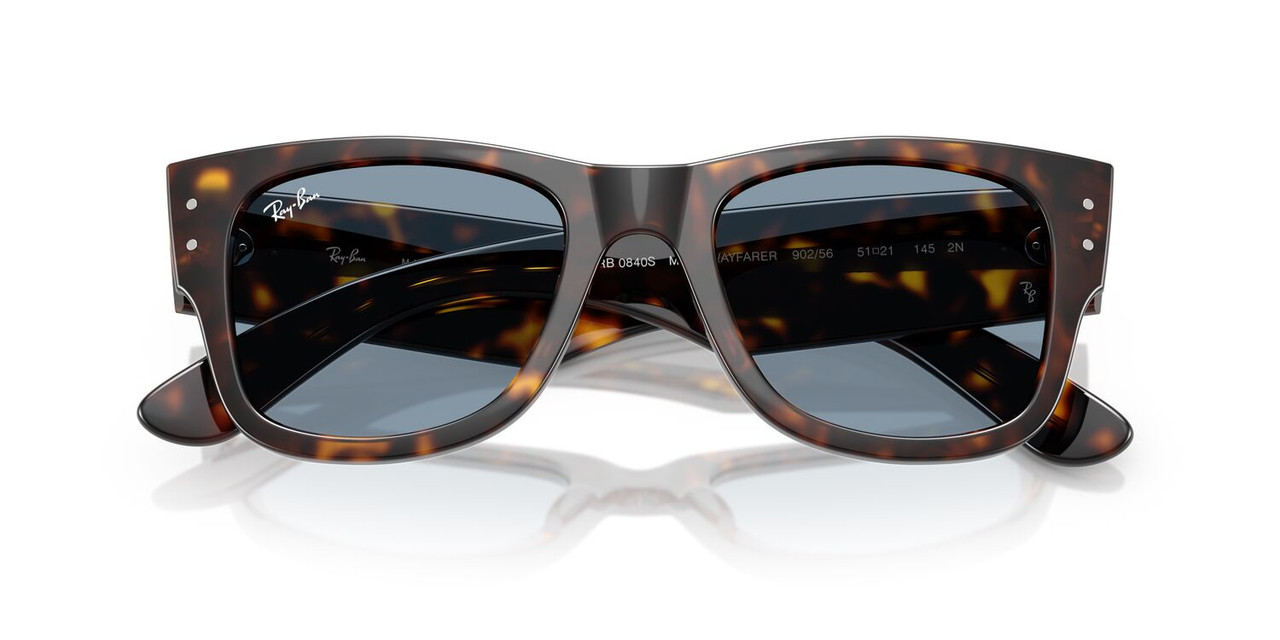 ANTEOJOS DE SOL RAY-BAN RB0840S MEGA WAYFARER HAVANA UNISEX - 5
