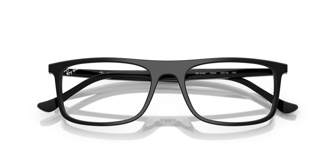 ANTEOJOS ÓPTICOS RAY-BAN RX5440 NEGRO UNISEX - 5